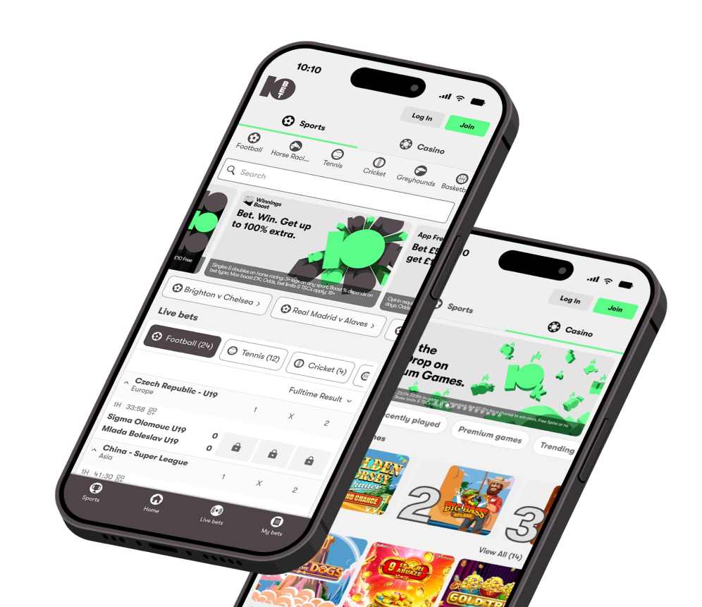 10bet app — Sports view